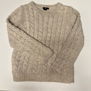 Women's H&M | Cable Knit Sweater | Size M